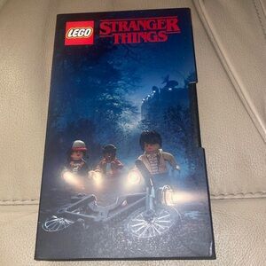 LEGO Stranger Things Sketch Book Journal New Collectible Fun Design Retro